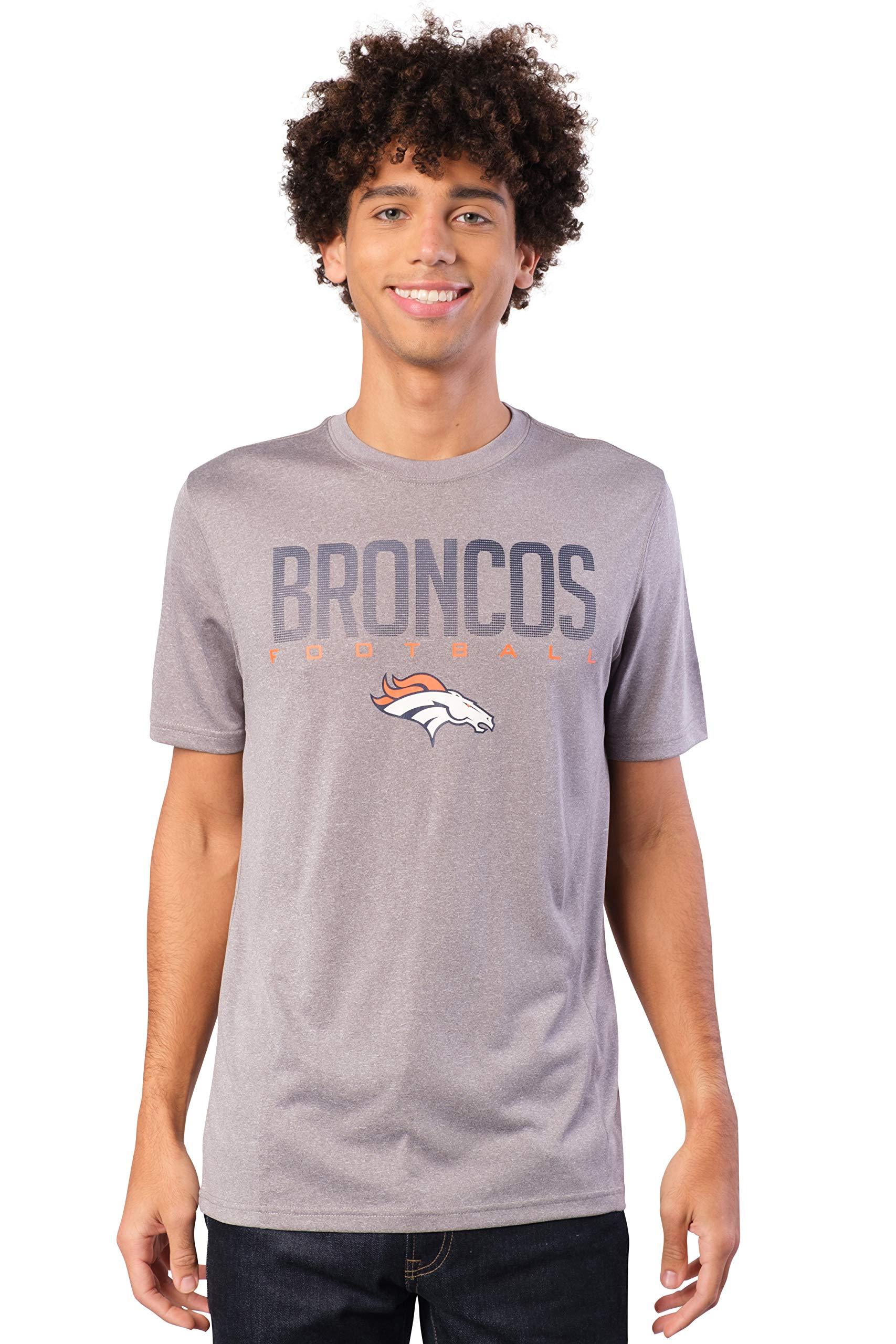 Ultra Game NFL Denver Broncos Mens Super Soft Ultimate Game Day T-Shirt|Denver Broncos - UltraGameShop