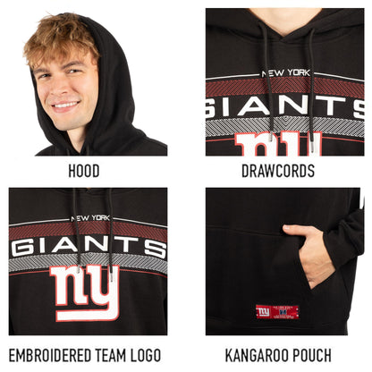 Ultra Game NFL New York Giants Mens Super Soft Supreme Pullover Hoodie Sweatshirt|New York Giants - UltraGameShop