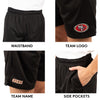 Ultra Game NFL San Francisco 49ers Mens 7 Inch Soft Mesh Active Training Shorts|San Francisco 49ers