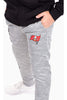 Ultra Game NFL Tampa Bay Buccaneers Youth High Performance Moisture Wicking Fleece Jogger Sweatpants|Tampa Bay Buccaneers