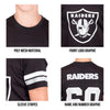 Ultra Game NFL Las Vegas Raiders Youth Soft Mesh Vintage Jersey T-Shirt|Las Vegas Raiders