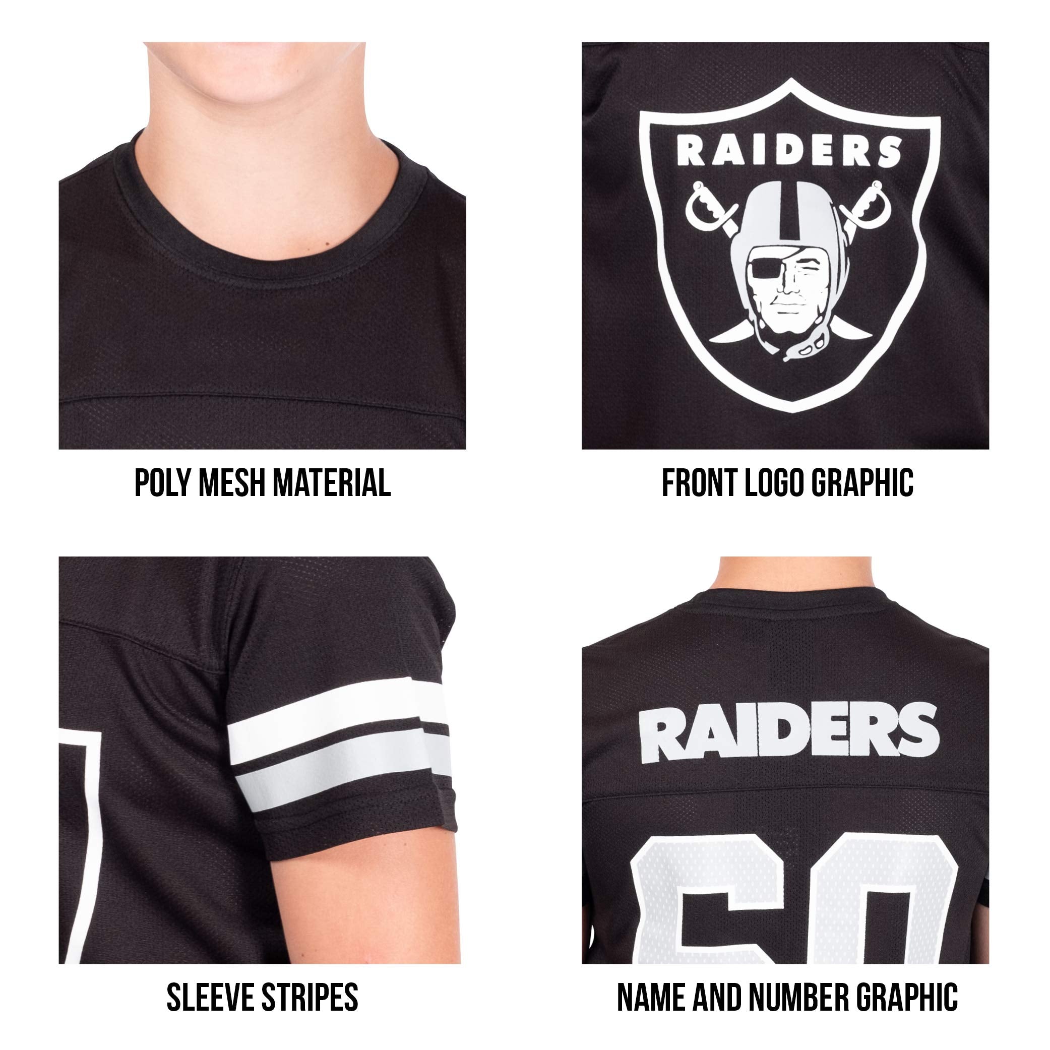Ultra Game NFL San Francisco 49ers Youth Soft Mesh Vintage Jersey T-Shirt|San Francisco 49ers