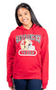 Ultra Game NFL San Francisco 49ers Womens Super Soft Supreme Pullover Hoodie Sweatshirt|San Francisco 49ers