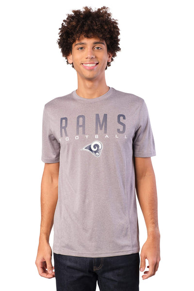 Ultra Game NFL Los Angeles Rams Mens Super Soft Ultimate Game Day T-Shirt|Los Angeles Rams