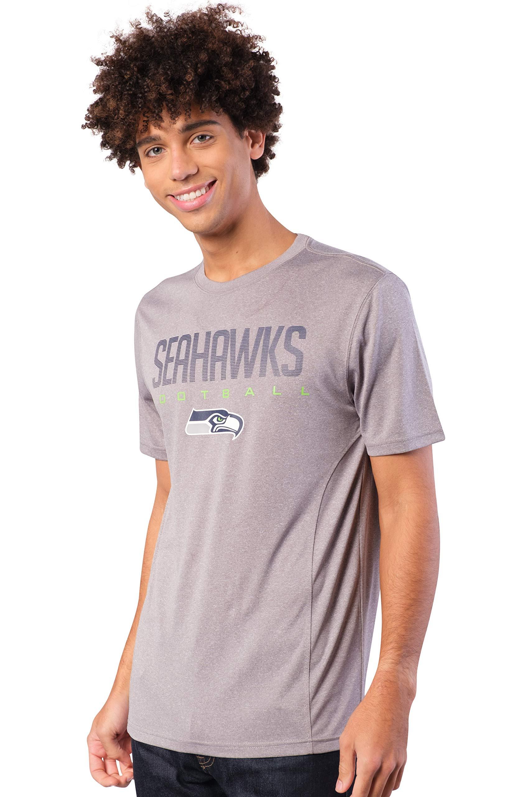 Ultra Game NFL Seattle Seahawks Mens Super Soft Ultimate Game Day T-Shirt|Seattle Seahawks - UltraGameShop