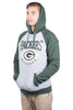 Ultra Game NFL Green Bay Packers Mens Soft Fleece Hoodie Pullover Sweatshirt University|Green Bay Packers