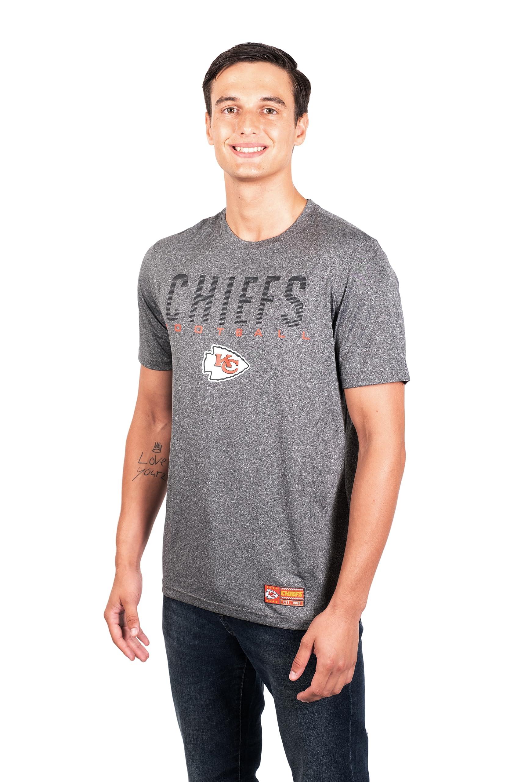 Ultra Game NFL Kansas City Chiefs Mens Super Soft Ultimate Game Day T-Shirt|Kansas City Chiefs - UltraGameShop