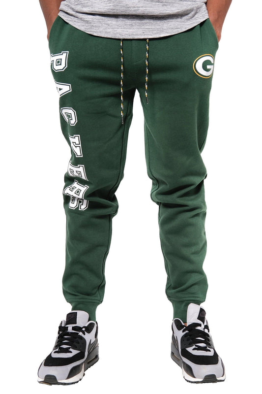 Ultra Game NFL Green Bay Packers Men's Basic Jogger|Green Bay Packers - UltraGameShop