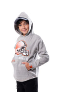 Ultra Game NFL Cleveland Browns Youth Soft Fleece Pullover Hoodie Sweatshirt|Cleveland Browns
