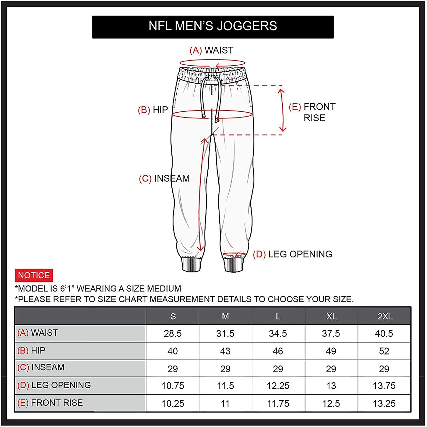 Ultra Game NFL San Francisco 49ers Mens Super Soft Game Day Jogger Sweatpants|San Francisco 49ers - UltraGameShop