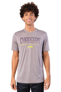 Ultra Game NFL Los Angeles Chargers Mens Super Soft Ultimate Game Day T-Shirt|Los Angeles Chargers