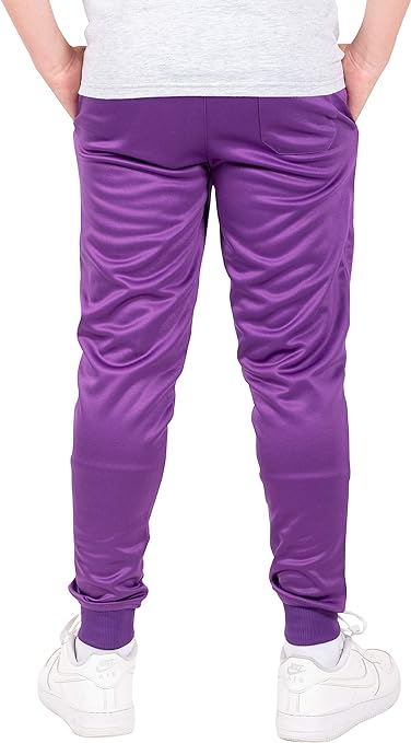 Ultra Game NFL Minnesota Vikings Youth High Performance Moisture Wicking Fleece Jogger Sweatpants|Minnesota Vikings - UltraGameShop