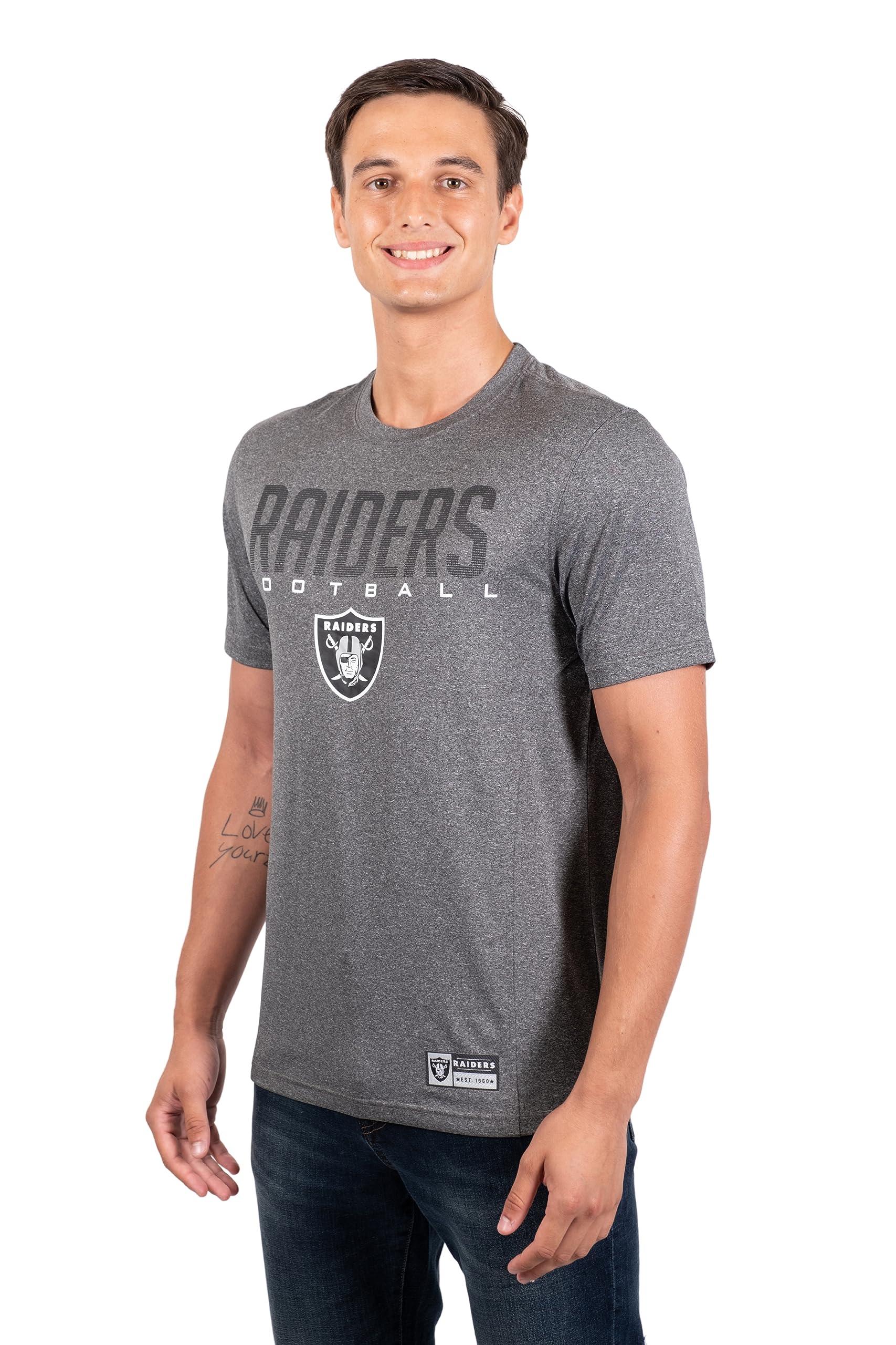 Ultra Game NFL Las Vegas Raiders Mens Super Soft Ultimate Game Day T-Shirt|Las Vegas Raiders - UltraGameShop