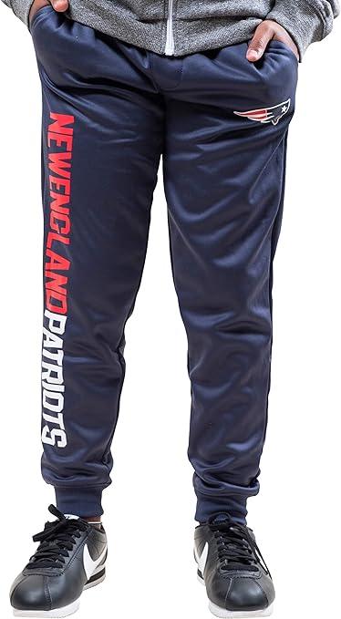 Ultra Game NFL New England Patriots Youth High Performance Moisture Wicking Fleece Jogger Sweatpants|New England Patriots - UltraGameShop