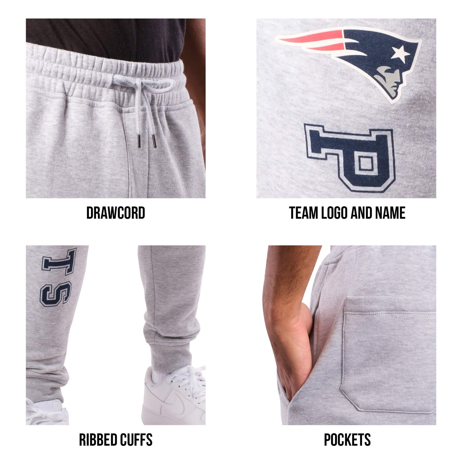 Ultra Game NFL Las Vegas Raiders Mens Super Soft Game Day Jogger Sweatpants|Las Vegas Raiders - UltraGameShop