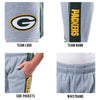 Ultra Game NFL Pittsburgh Steelers Youth Super Soft Fleece Active Shorts|Pittsburgh Steelers - UltraGameShop