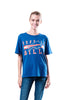 Ultra Game NFL Buffalo Bills Womens Distressed Graphics Soft Crew Neck Tee Shirt|Buffalo Bills