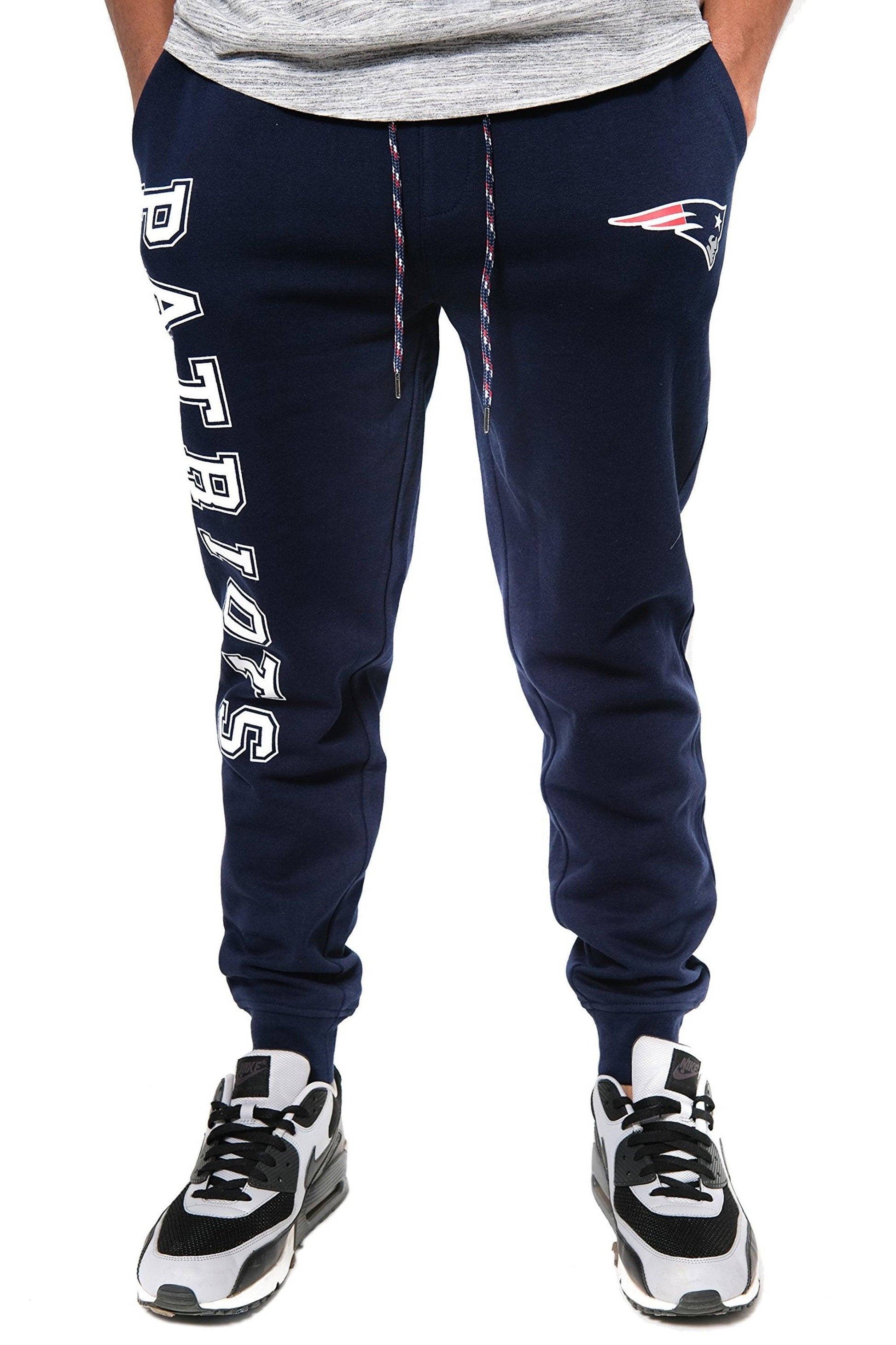 Ultra Game NFL New England Patriots Men's Basic Jogger|New England Patriots - UltraGameShop