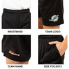Ultra Game NFL Miami Dolphins Mens 7 Inch Soft Mesh Active Training Shorts|Miami Dolphins