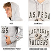 Ultra Game NFL Las Vegas Raiders Mens Ultimate Quality Super Soft Hoodie Sweatshirt|Las Vegas Raiders