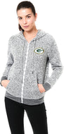 NFL Green Bay Packers Women's Full Zip Hoodie|Green Bay Packers