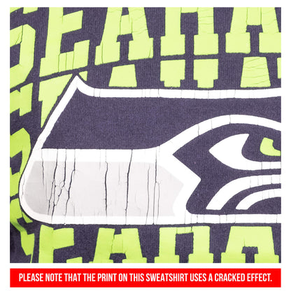 Ultra Game NFL Seattle Seahawks Womens Long Sleeve Fleece Sweatshirt|Seattle Seahawks - UltraGameShop