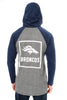 Ultra Game NFL Denver Broncos Mens Fleece Hoodie Pullover Sweatshirt Henley|Denver Broncos