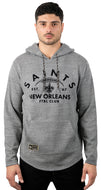 Ultra Game NFL New Orleans Saints Mens Vintage Super Soft Fleece Pullover Hoodie|New Orleans Saints