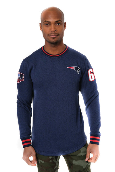 Ultra Game NFL New England Patriots Mens Mens Soft Fleece Crew Neck Sweatshirt|New England Patriots