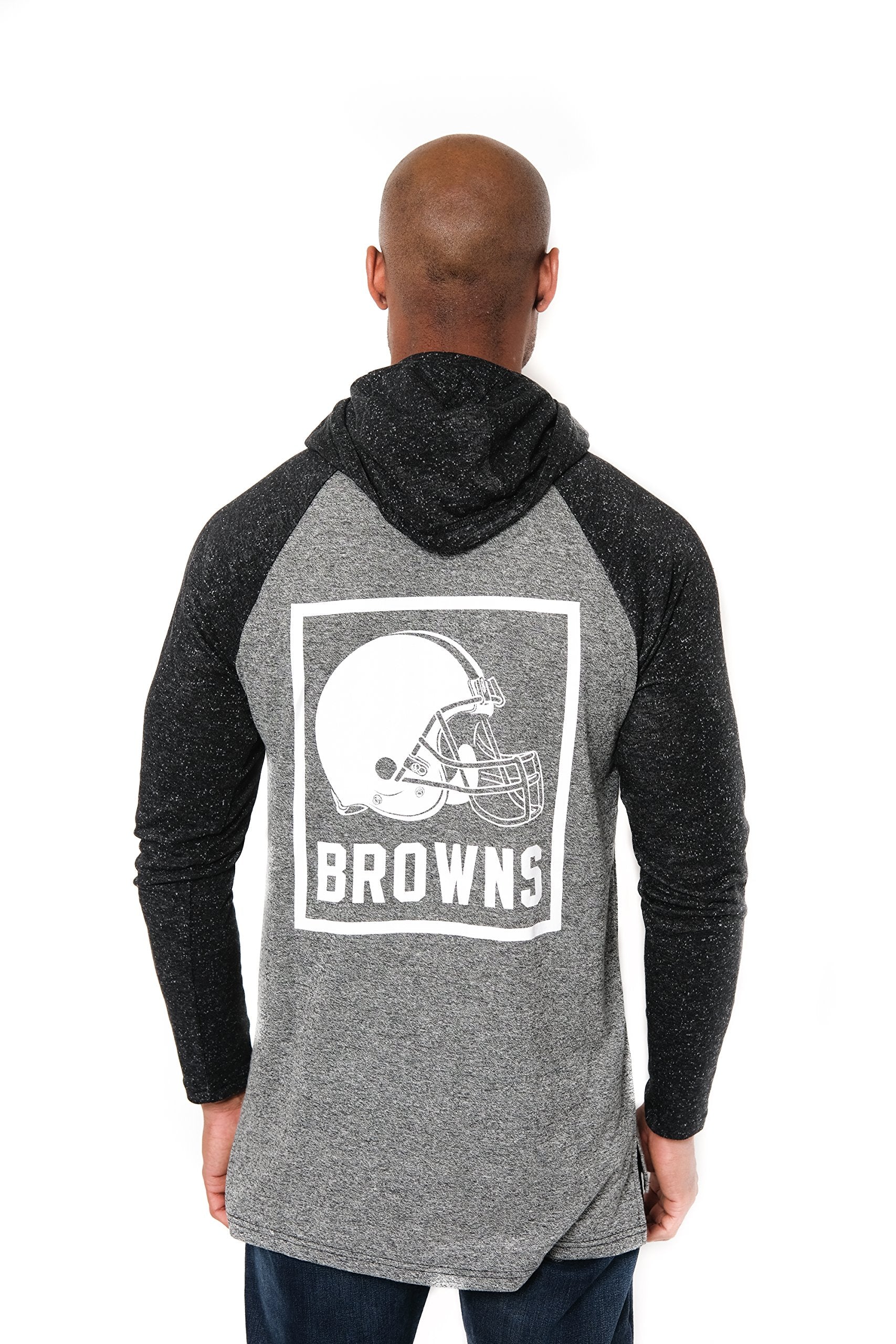Ultra Game NFL Cleveland Browns Mens Fleece Hoodie Pullover Sweatshirt Henley|Cleveland Browns