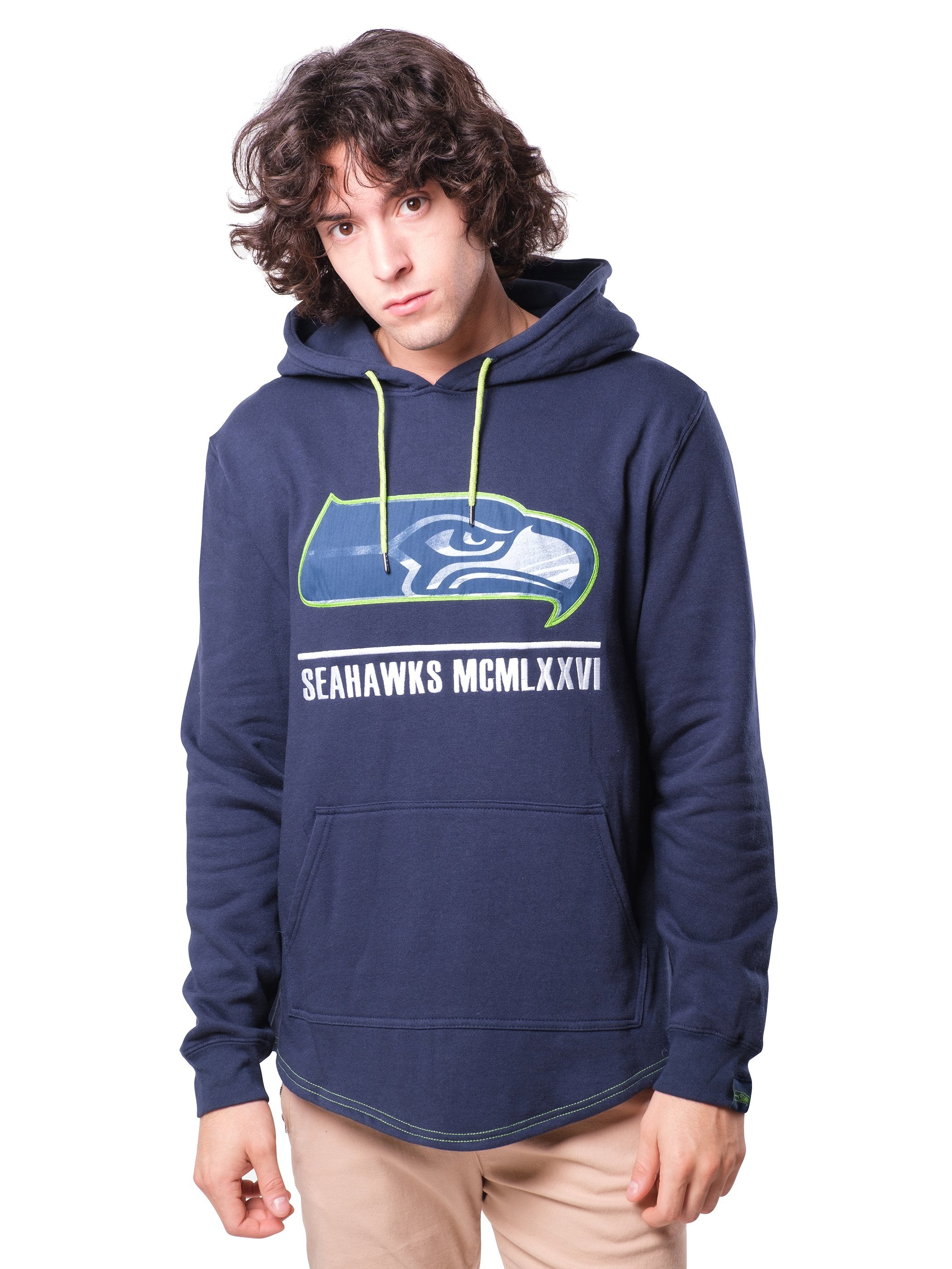 NFL Seattle Seahawks Men's Embroidered Hoodie|Seattle Seahawks