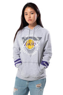 NBA Los Angeles Lakers Women's Hoodie Varsity Stripe|Los Angeles Lakers