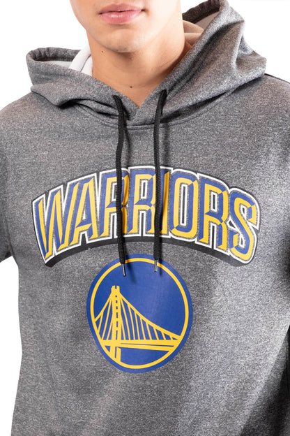 NBA Golden State Warriors Men's Fleece Hoodie Rib Stripe|Golden State Warriors