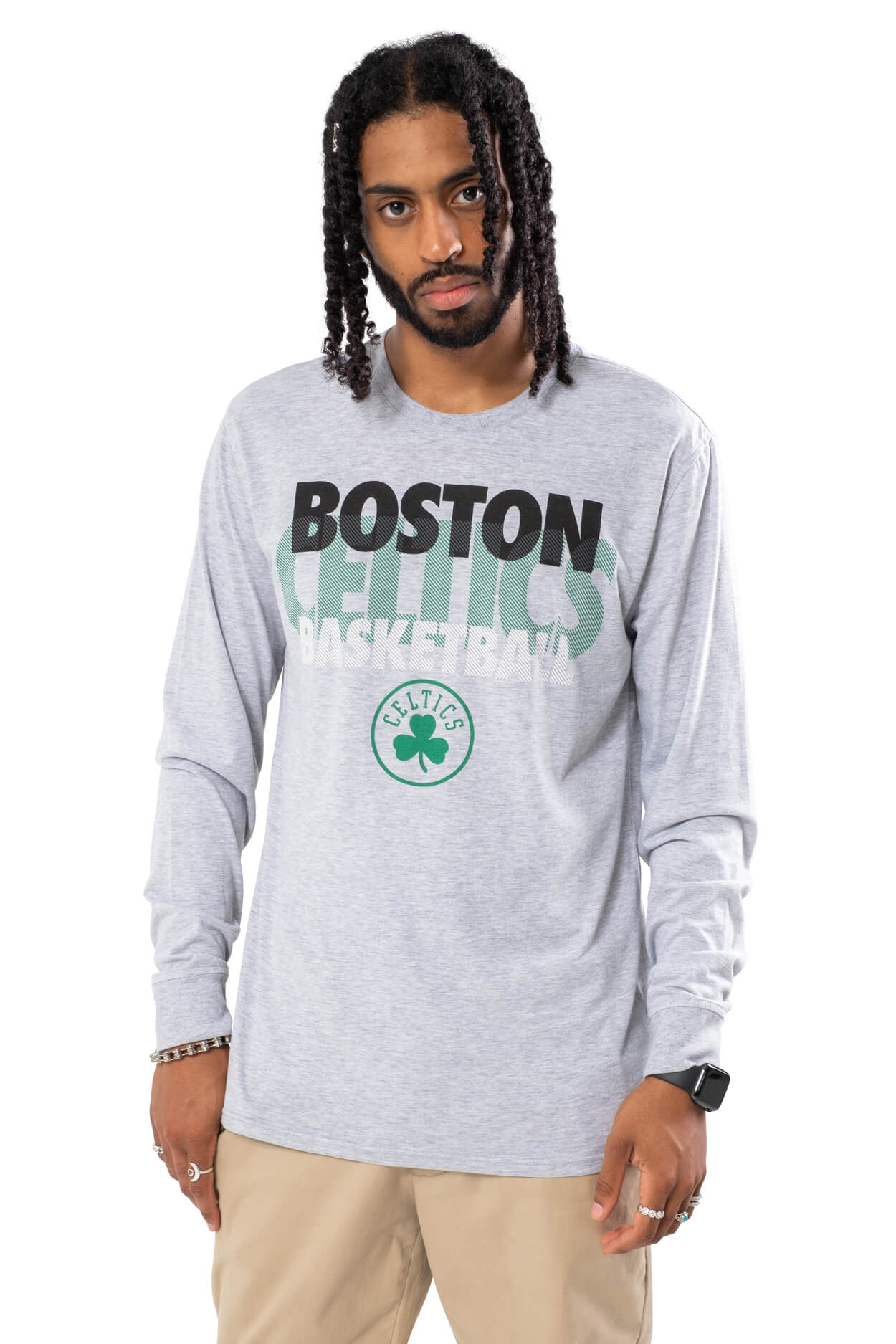 NBA Boston Celtics Men's Long Sleeve Pullover|Boston Celtics