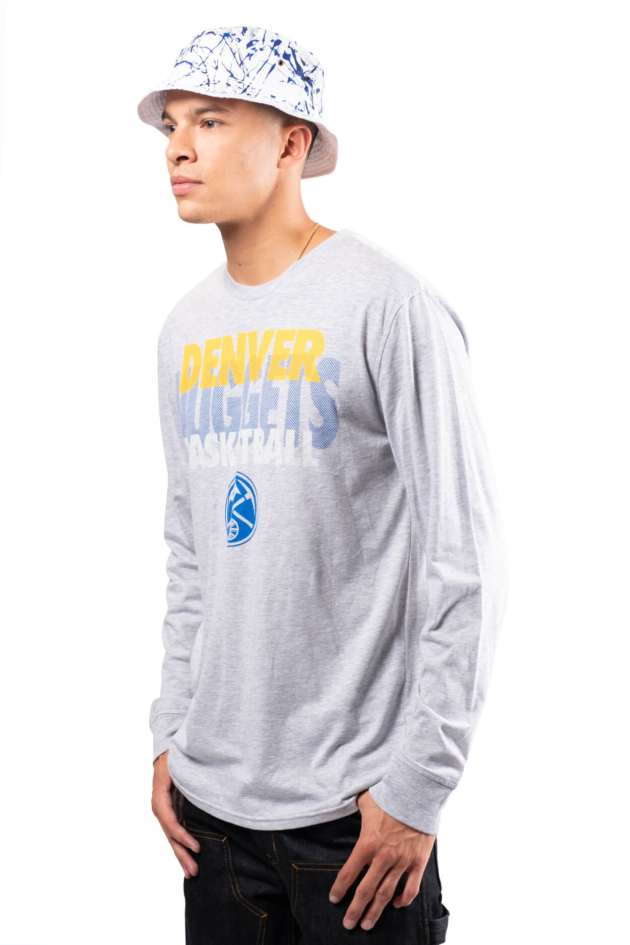 NBA Denver Nuggets Men's Long Sleeve Pullover|Denver Nuggets