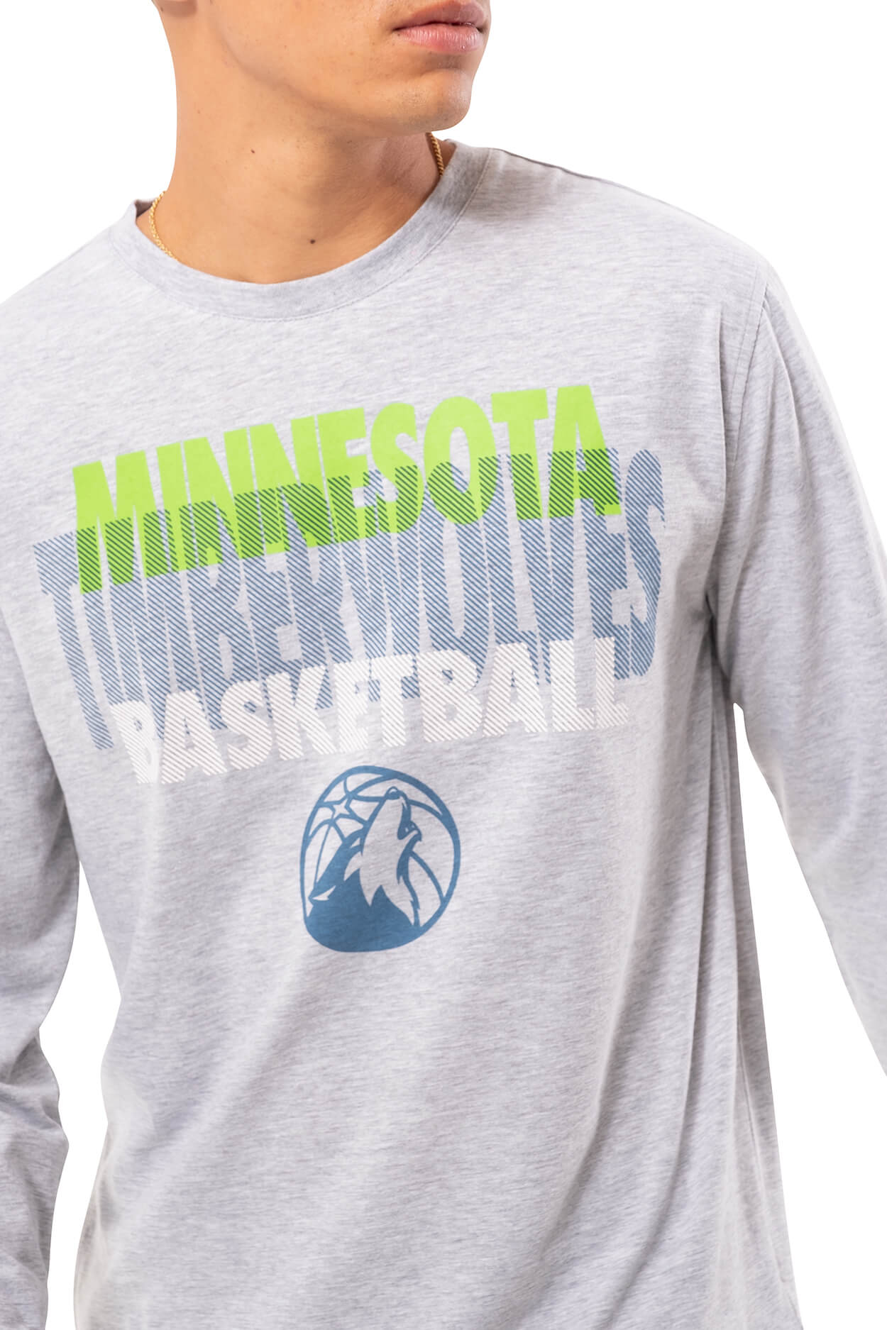 NBA Minnesota Timberwolves Men's Long Sleeve Pullover|Minnesota Timberwolves