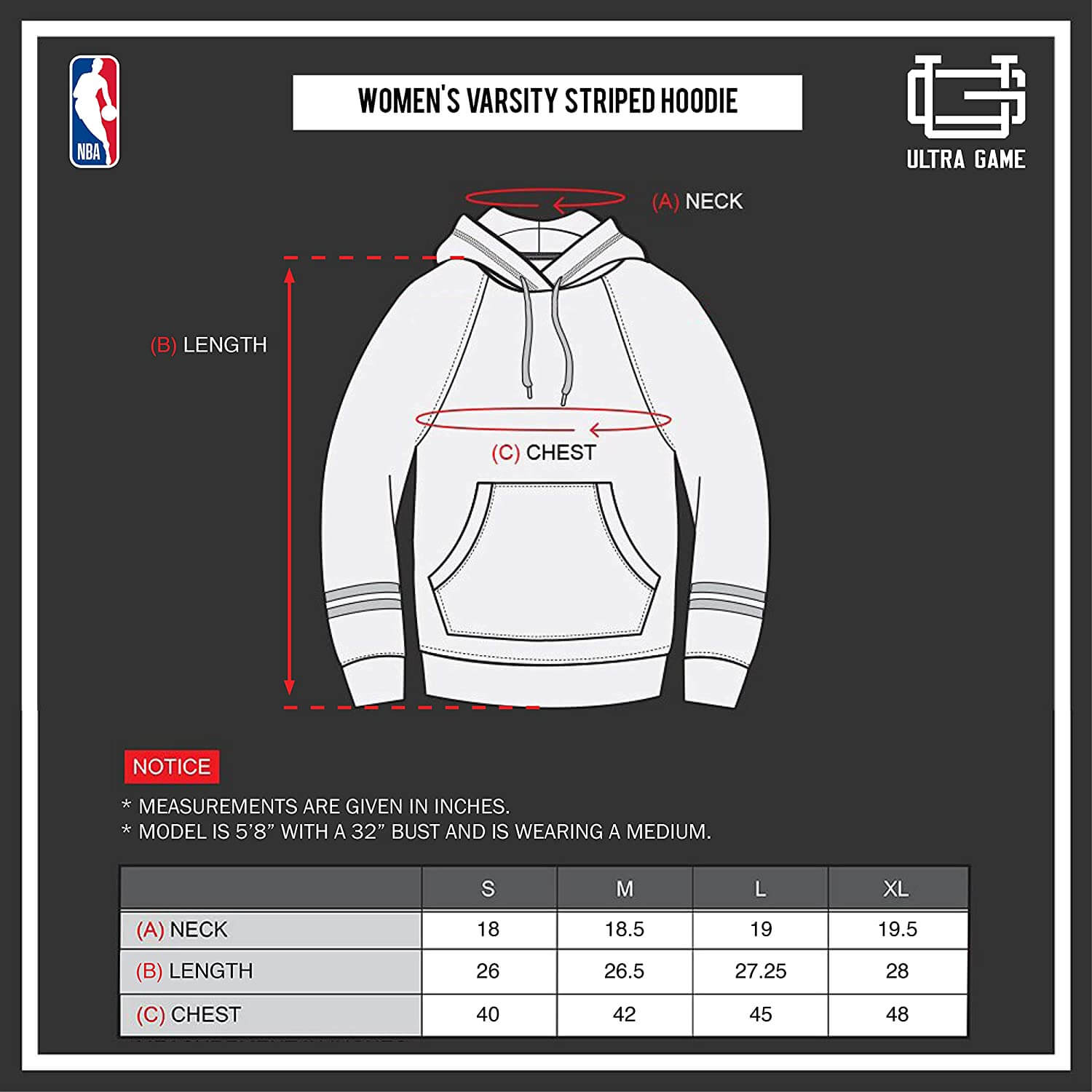NBA Utah Jazz Women's Hoodie Varsity Stripe|Utah Jazz