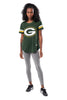 NFL Green Bay Packers Women's Varsity Stripe Tee|Green Bay Packers