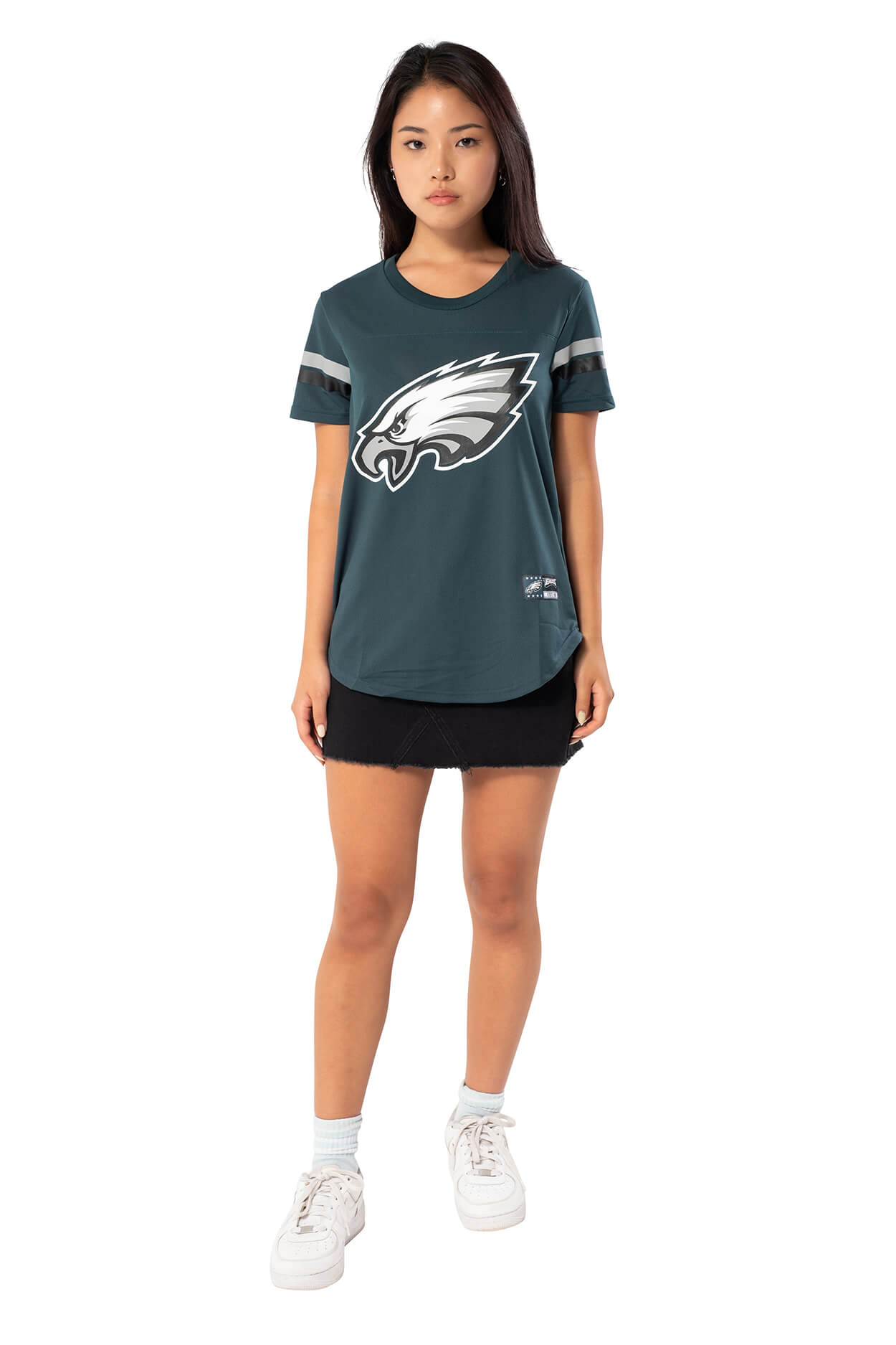 NFL Philadelphia Eagles Women's Varsity Stripe Tee|Philadelphia Eagles