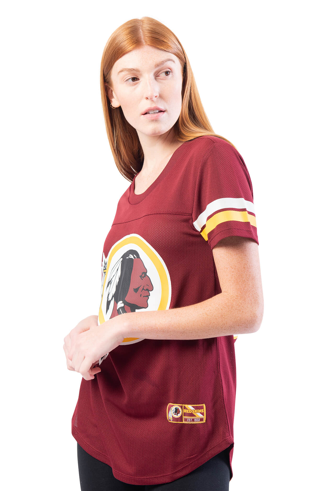 NFL Washington Redskins Women's Varsity Stripe Tee|Washington Redskins