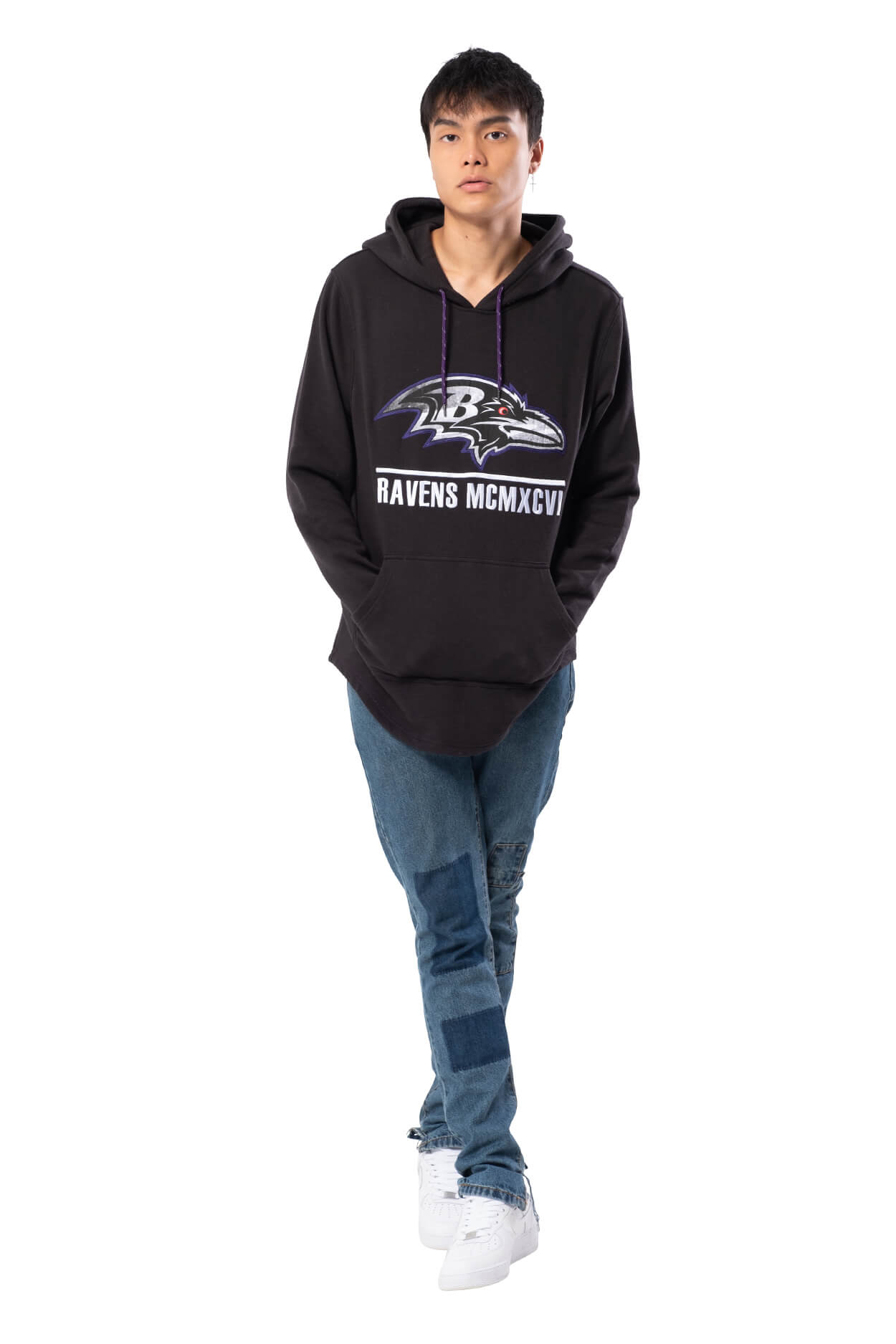 NFL Baltimore Ravens Men's Embroidered Hoodie|Baltimore Ravens