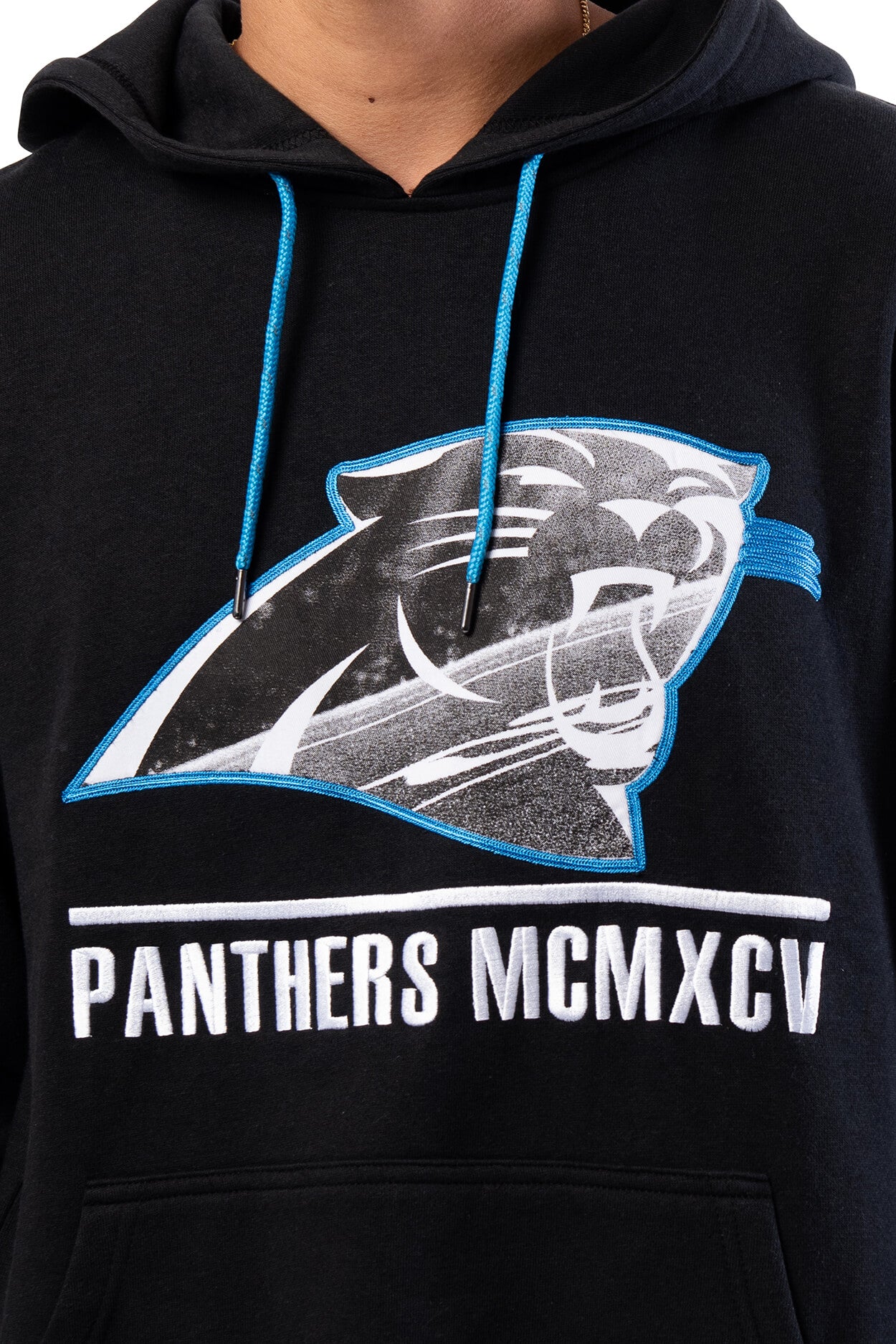 NFL Carolina Panthers Men's Embroidered Hoodie|Carolina Panthers