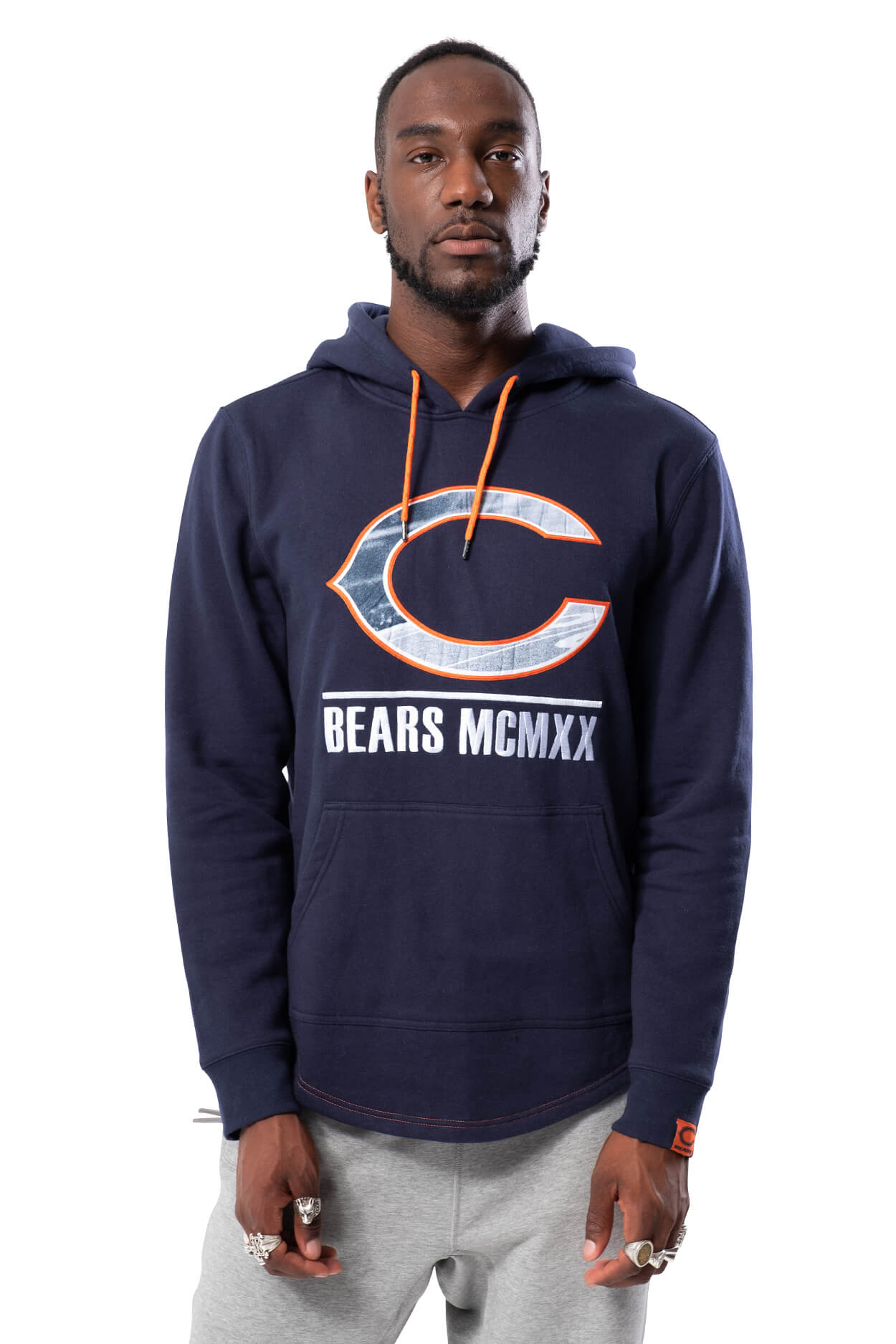 NFL Chicago Bears Men's Embroidered Hoodie|Chicago Bears