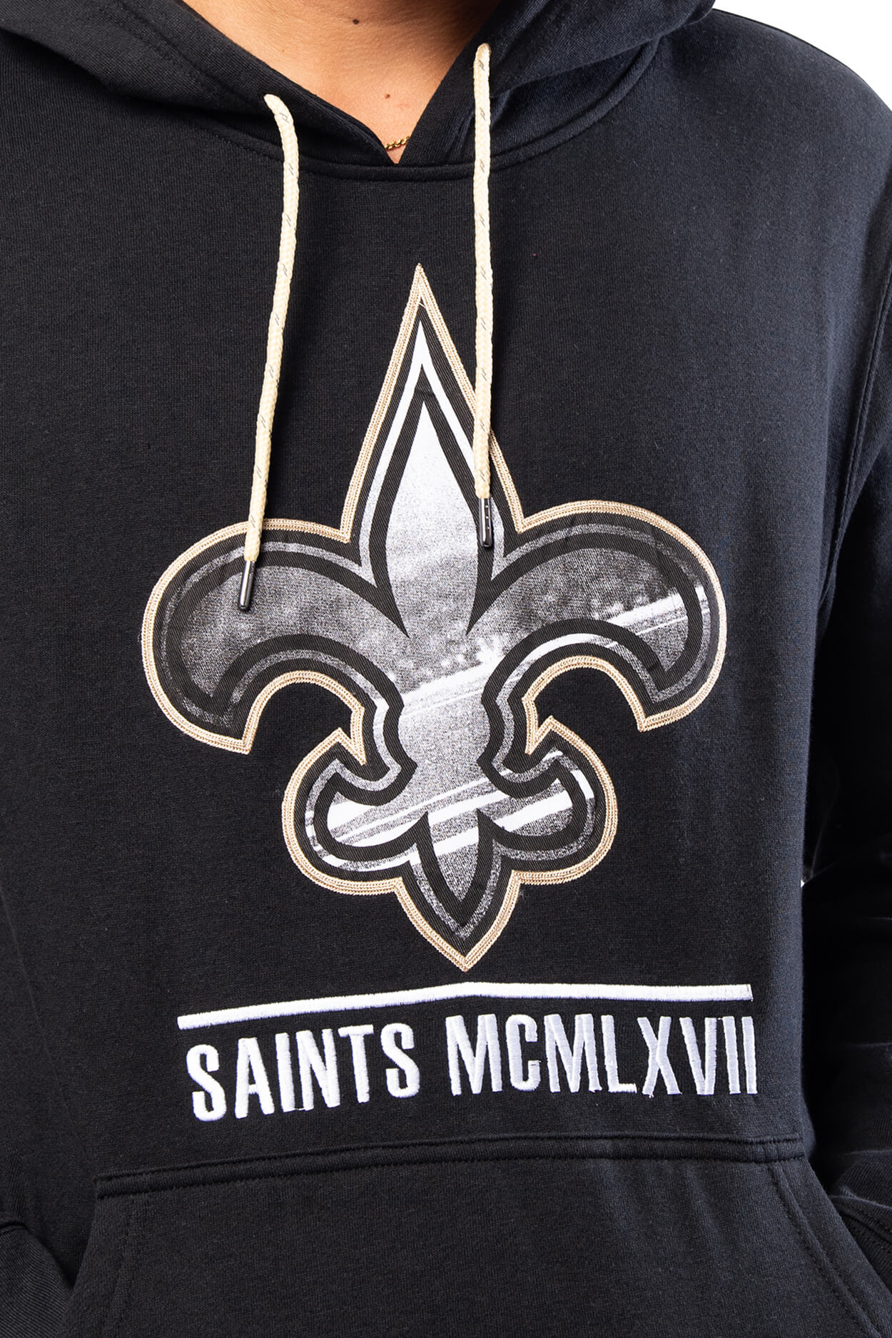 NFL New Orleans Saints Men's Embroidered Hoodie|New Orleans Saints