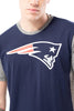 NFL New England Patriots Men's Raglan Short Sleeve Tee|New England Patriots