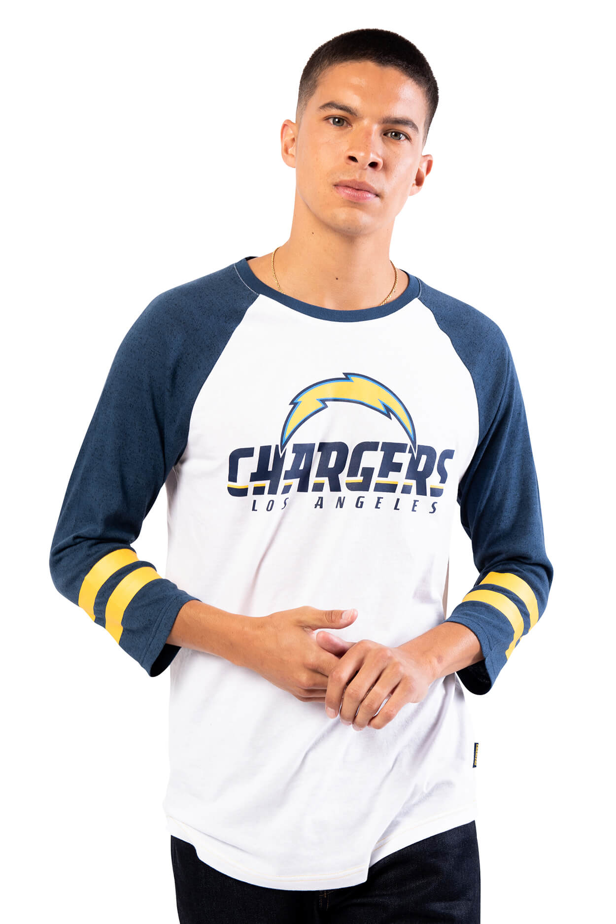 NFL Los Angeles Chargers Men's Baseball Tee|Los Angeles Chargers