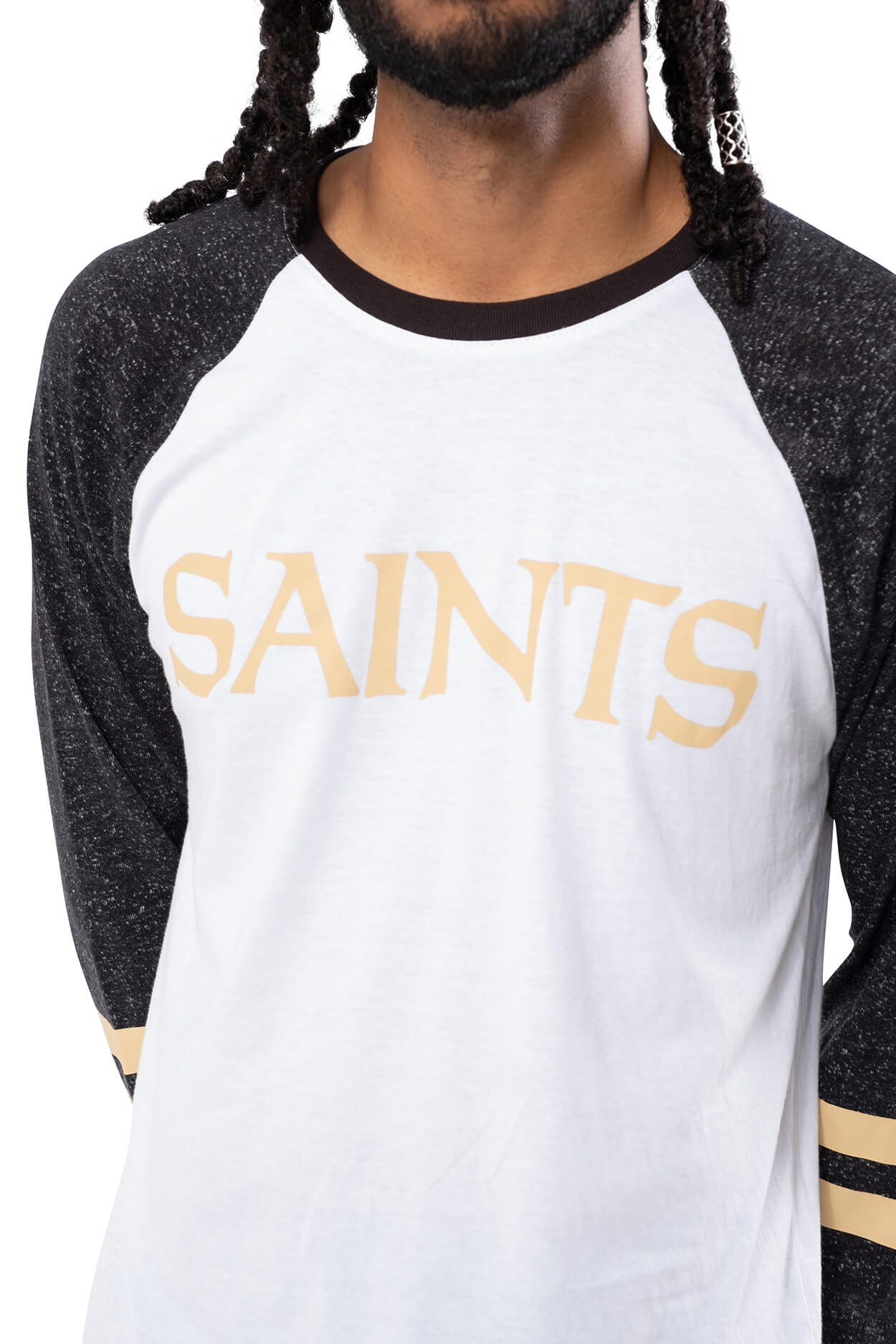 NFL New Orleans Saints Men's Baseball Tee|New Orleans Saints