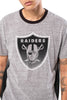 NFL Oakland Raiders Men's Vintage Ringer Short Sleeve Tee|Oakland Raiders