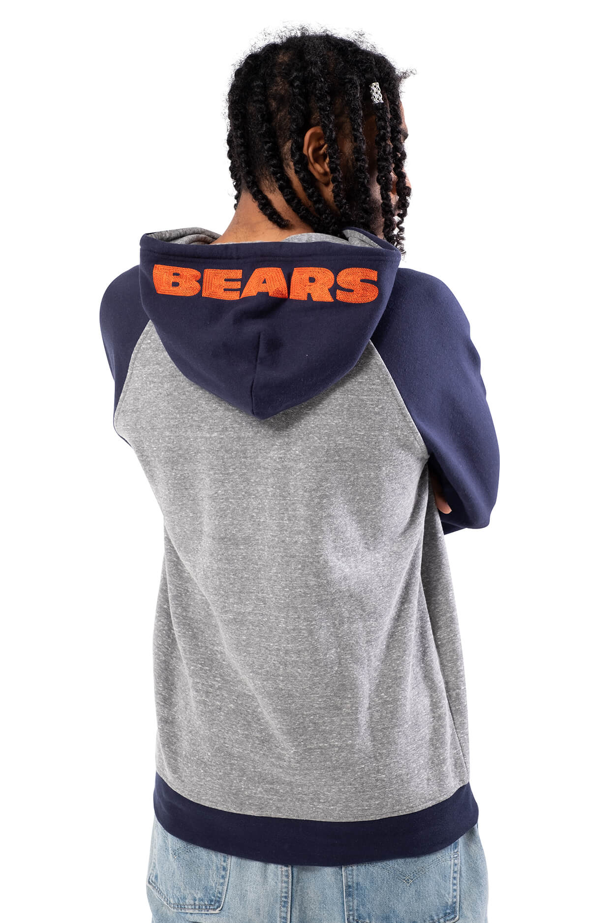 NFL Chicago Bears Men's Full Zip Hoodie|Chicago Bears