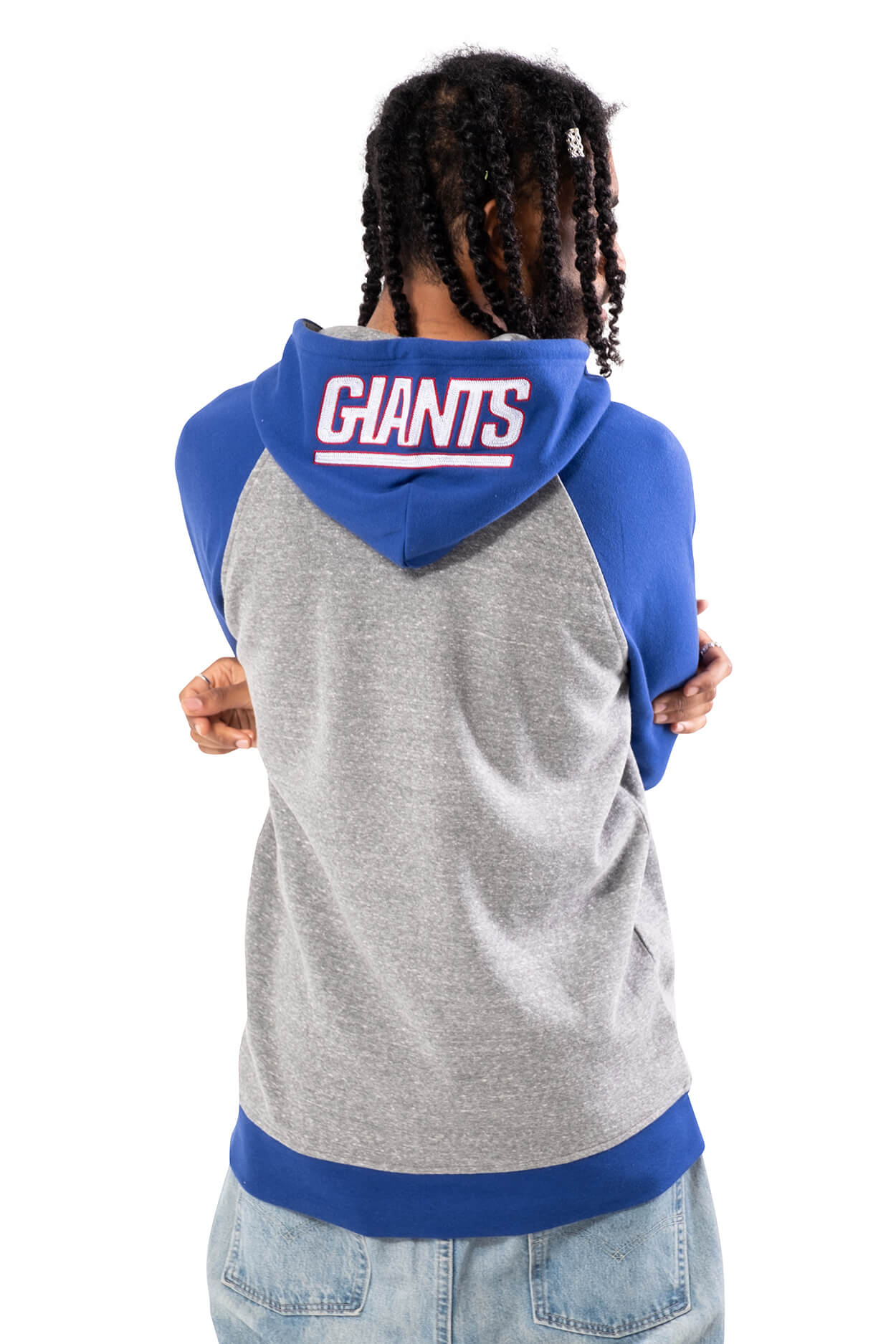 NFL New York Giants Men's Full Zip Hoodie|New York Giants